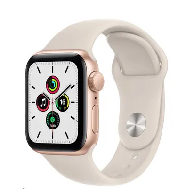 apple watch se 40mm gps cu vang trang