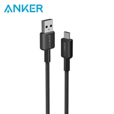 Cáp sạc nhanh Anker 322 USB-A to USB-C Nylon 0.9M A81H5