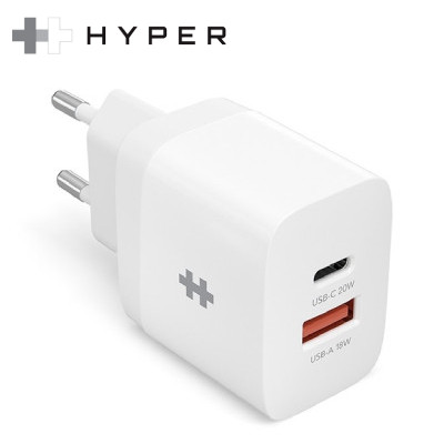 Cốc sạc nhanh 20W 2 cổng Hyper