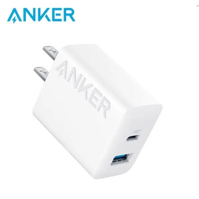 Cốc sạc Anker 312 2 cổng 1C1A 20W B2348 (kèm cáp USB-C)