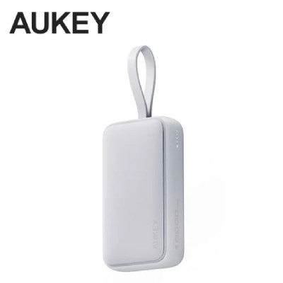Sạc dự phòng Aukey PB-Y61 Spark Sling Neo 10000mAh 30W kèm cáp USB-C
