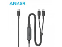 Cáp sạc nhanh Anker 2 in 1 Type-C to Type-C 140W Nylon 1.2M A8895H11
