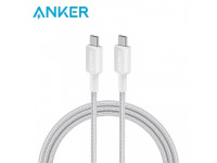 Cáp sạc nhanh Anker 322 Type C - Type C bọc dù 1.8M A81F6