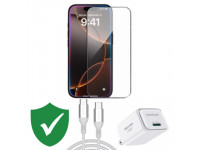 Combo VIP iPhone 16 Pro cũ (Cốc 30W+Cáp C to C Innostyle+Dán Dekey+VIP 1 đổi 1 12 Tháng)