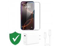 Combo VIP iPhone 16 Pro cũ (Cốc 30W+Cáp C to C Mophie+Dán Dekey+VIP 1 đổi 1 12 Tháng)