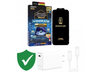 Combo VIP iPhone 16 Pro Max cũ (Cốc 30W+Cáp C to C Mophie+Dán Dekey+VIP 1 đổi 1 12 Tháng)