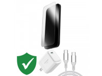 Combo VIP iPhone 17 Pro cũ (Cốc 45W+Cáp C to C Innostyle+Dán ZAGG+VIP 1 đổi 1 12 Tháng)