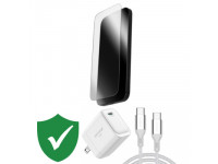 Combo VIP iPhone 17 Pro Max cũ (Cốc 45W+Cáp C to C Innostyle+Dán ZAGG+VIP 1 đổi 1 12 Tháng)