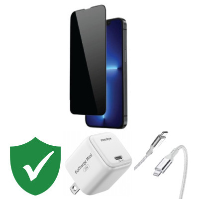 Combo VIP iPhone 14 cũ (Cốc 20W+Cáp C to L Innostyle+Dán DEKEY+VIP 1 đổi 1 12 Tháng)