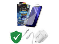 Combo VIP iPhone 14 Pro Max cũ (Cốc 20W+Cáp C to L Innostyle+Dán DEKEY+VIP 1 đổi 1 12 Tháng)