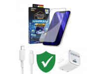 Combo VIP iPhone 12/12 Pro cũ (Cốc 20W+Cáp C to L ANKER+Dán DEKEY+VIP 1 đổi 1 12 Tháng)