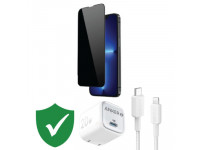 Combo VIP iPhone 13/ 13 Pro cũ (Cốc 20W+Cáp C to L ANKER+Dán DEKEY+VIP 1 đổi 1 12 Tháng)