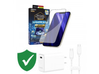 Combo VIP iPhone 15 Pro Max cũ (Cốc 30W+Cáp C to C MOPHIE+Dán DEKEY+VIP 1 đổi 1 12 Tháng)