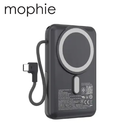 Pin dự phòng Mophie Snap+ Powerstation có chân đứng tích hợp cáp USB-C 10000mAh