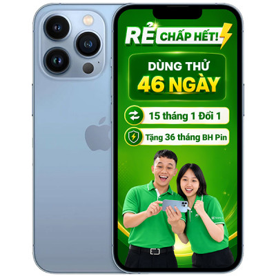 iphone 13 pro max cu chinh hang blue