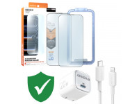 Combo VIP iPhone 13 Pro Max cũ (Cốc 20W+Cáp C to L ANKER+Dán DEKEY+VIP 1 đổi 1 12 Tháng)