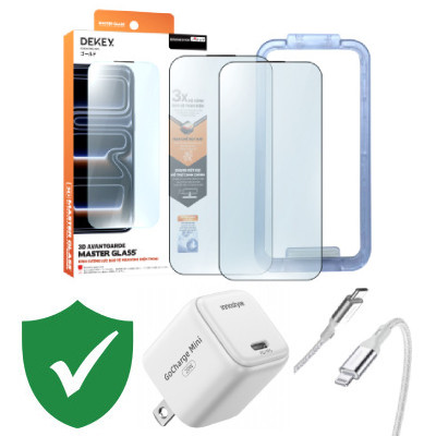 Combo VIP iPhone 13/ 13 Pro cũ (Cốc 20W+Cáp C to L Innostyle+Dán DEKEY+VIP 1 đổi 1 12 Tháng)