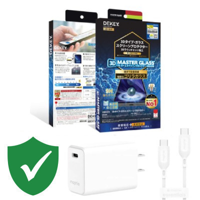 Combo VIP iPhone 16 Pro cũ (Cốc 30W+Cáp C to C Mophie+Dán Dekey+VIP 1 đổi 1 12 Tháng)