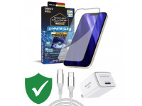 Combo VIP iPhone 16 Pro Max cũ (Cốc 30W+Cáp C to C Innostyle+Dán Dekey+VIP 1 đổi 1 12 Tháng)