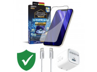 Combo VIP iPhone 16 Pro Max cũ (Cốc 30W+Cáp C to C Anker+Dán Dekey+VIP 1 đổi 1 12 Tháng)