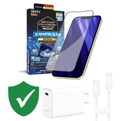 Combo VIP iPhone 15 Pro Max cũ (Cốc 30W+Cáp C to C MOPHIE+Dán DEKEY+VIP 1 đổi 1 12 Tháng)