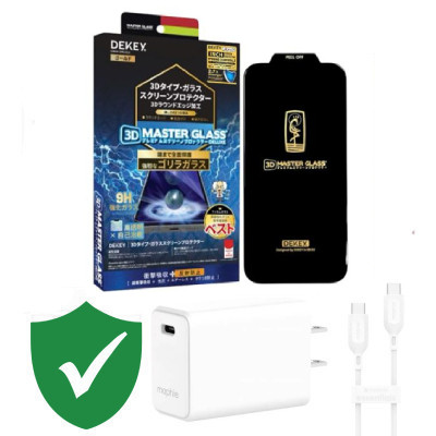 Combo VIP iPhone 16 Plus cũ (Cốc 30W+Cáp C to C Mophie+Dán Dekey+VIP 1 đổi 1 12 Tháng)