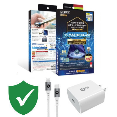 Combo VIP iPhone 13 Pro Max cũ (Cốc 20W+Cáp C to L 9FIT+Dán DEKEY+VIP 1 đổi 1 12 Tháng)