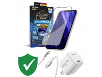 Combo VIP iPhone 14 Pro cũ (Cốc 20W+Cáp C to L Innostyle+Dán DEKEY+VIP 1 đổi 1 12 Tháng)