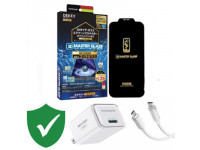 Combo VIP iPhone 16 Plus cũ (Cốc 30W+Cáp C to C Innostyle+Dán Dekey+VIP 1 đổi 1 12 Tháng)