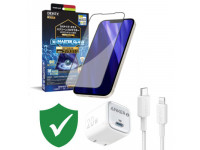 Combo VIP iPhone 13 Pro Max cũ (Cốc 20W+Cáp C to L ANKER+Dán DEKEY+VIP 1 đổi 1 12 Tháng)