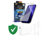 Combo VIP iPhone 15 Pro Max cũ (Cốc 30W+Cáp C to C MOPHIE+Dán DEKEY+VIP 1 đổi 1 12 Tháng)