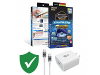 Combo VIP iPhone 15 Pro cũ (Cốc 20W+Cáp C to C 9FIT+Dán DEKEY+VIP 1 đổi 1 12 Tháng)