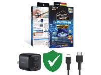 Combo VIP iPhone 13/ 13 Pro cũ (Cốc 20W+Cáp C to L Aukey+Dán DEKEY+VIP 1 đổi 1 12 Tháng)