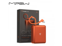 Pin dự phòng MIPOW Ultra Mini Aluminum 10000mAh tích hợp cáp USB-C