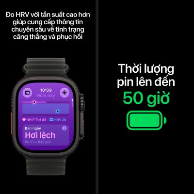 Apple Watch Ultra 4 49mm GPS + Cellular - Viền Titan dây Ocean 5