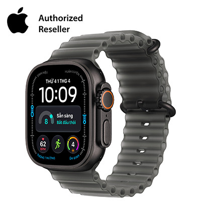 Apple Watch Ultra 4 49mm GPS + Cellular - Viền Titan dây Ocean Đen