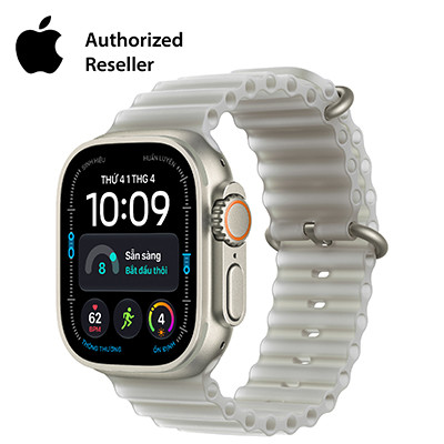 Apple Watch Ultra 4 49mm GPS + Cellular - Viền Titan dây Ocean | Chính hãng Việt Nam