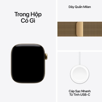 Apple Watch Series 12 42mm GPS + Cellular - Viền Titan, Dây Milan 8