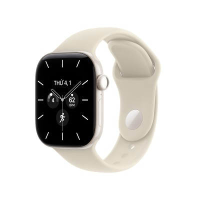 Apple Watch Series 12 42mm GPS + Cellular - Viền Gốm, Dây Cao Su Size M/L 1