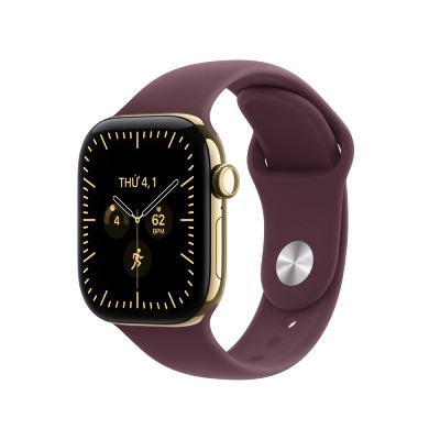 Apple Watch Series 12 42mm GPS + Cellular - Viền Titan, Dây Cao Su Size M/L 1