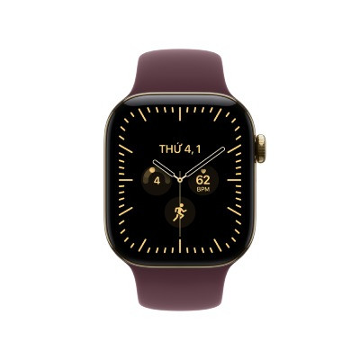 Apple Watch Series 12 42mm GPS + Cellular - Viền Titan, Dây Cao Su Size S/M 2