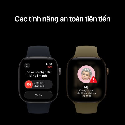 Apple Watch Series 12 42mm GPS + Cellular - Viền Titan, Dây Cao Su Size S/M 7