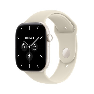 Apple Watch Series 12 46mm GPS + Cellular - Viền Gốm, Dây Cao Su Size M/L 1