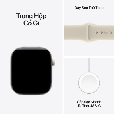 Apple Watch Series 12 46mm GPS + Cellular - Viền Gốm, Dây Cao Su Size M/L 8