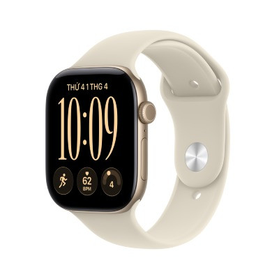 Apple Watch Series 12 46mm GPS + Cellular - Viền Nhôm, Dây Cao Su Size S/M 1