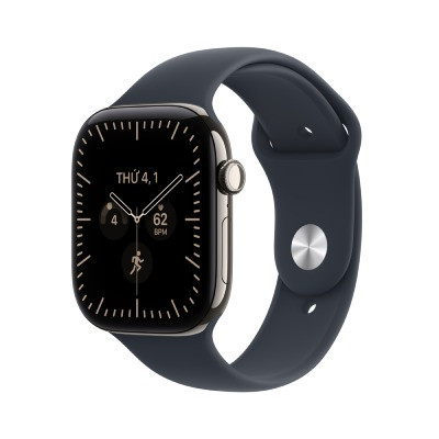 Apple Watch Series 12 46mm GPS + Cellular - Viền Titan, Dây Cao Su Size M/L 1