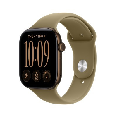 Apple Watch Series 12 46mm GPS - Viền Nhôm, Dây Cao Su Size S/M 1