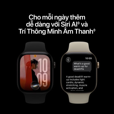 Apple Watch Series 12 46mm GPS - Viền Nhôm, Dây Cao Su Size S/M 6