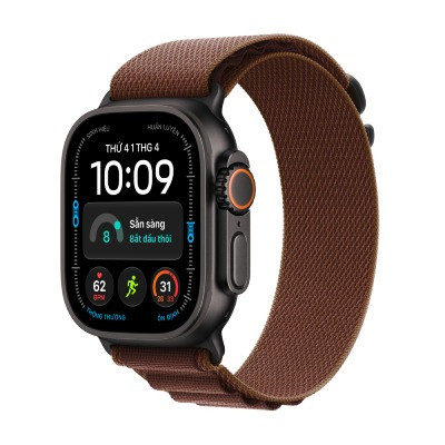 Apple Watch Ultra 4 49mm GPS + Cellular - Viền Titan dây Alpine size S 1