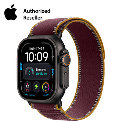 Apple Watch Ultra 4 49mm GPS + Cellular - Viền Titan dây Trail size S/M | Chính hãng Việt Nam